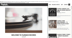 Desktop Screenshot of music.flapjackrecords.com